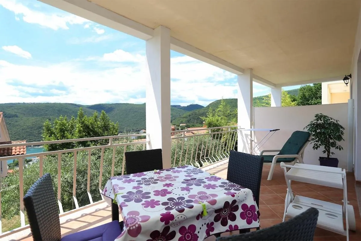 App For 5 Persons, Big Terrace, 2 Bdr, 299 Apartment Rabac Croatia