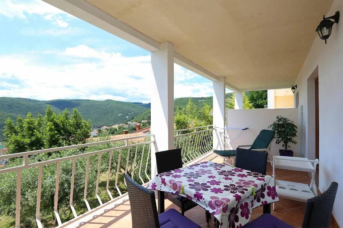 App For 5 Persons, Big Terrace, 2 Bdr, 299 Apartment Rabac 0*,